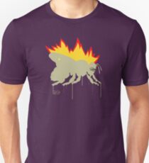 Camiseta unisex Bee on Fire