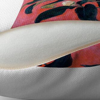 Alternate view of Asian Floral Throw Pillow