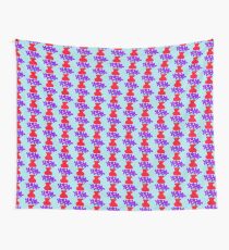 violets in a vase Wall Tapestry