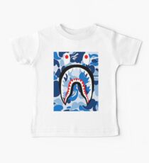 Blue Sark Hiu Baby T-Shirt