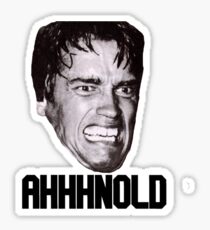 Arnold Schwarzenegger AHHHNOLD! Sticker