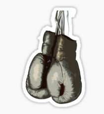 Vintage Boxing Gloves Sticker