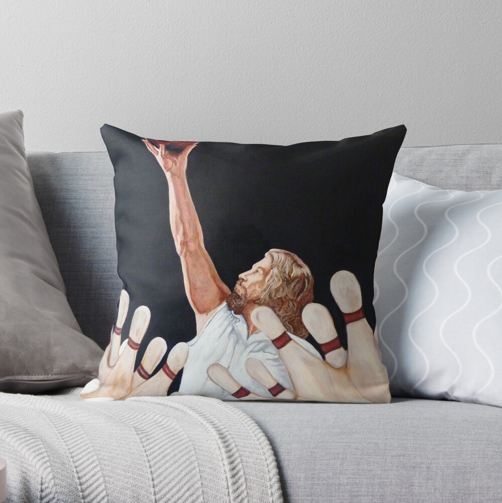 Yeah, Yeah, Oh-Yeah Throw Pillow
