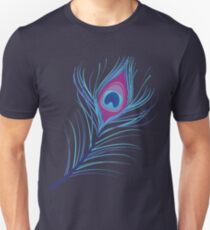 the peacock feather Unisex T-Shirt