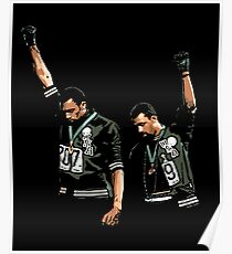 Black Power Salute Illustration (1968) Poster