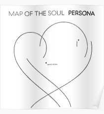 Póster BTS - Map of the Soul Persona - black