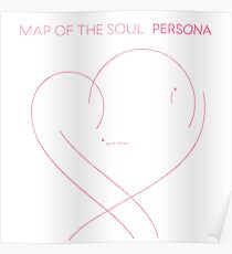 Póster BTS - Map of the Soul Persona - pink