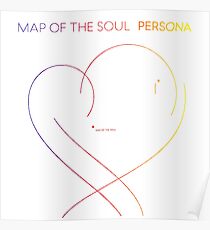 Póster BTS - Map of the Soul Persona - rainbow