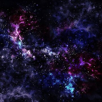 Purple Blue Galaxy Nebula Leggings