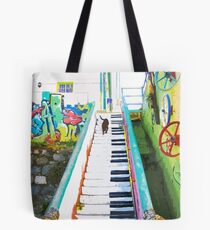 Piano Tote Bag