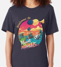 Dragon Ball Z Planet Namek Slim Fit T-Shirt