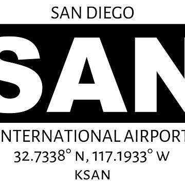 Artwork thumbnail, San Diego International Airport SAN by AvGeekCentral