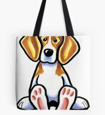 Big Feet Beagle Tote Bag