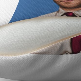 Alternate view of Moss IT Crowd Card Throw Pillow