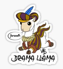 Drama Lama Sticker