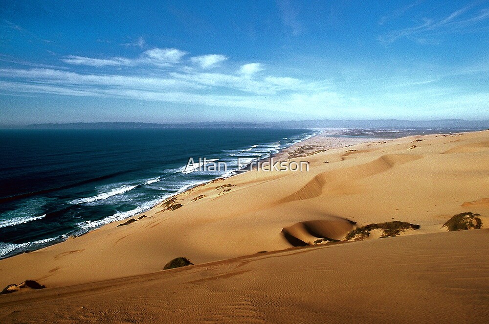 "Guadalupe Dunes, looking north, winter..." by Allan ...