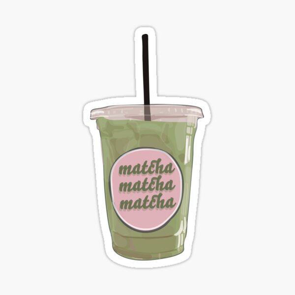 Matcha Stickers | Redbubble