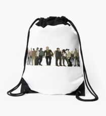 The Walking Dead Cast Drawstring Bag