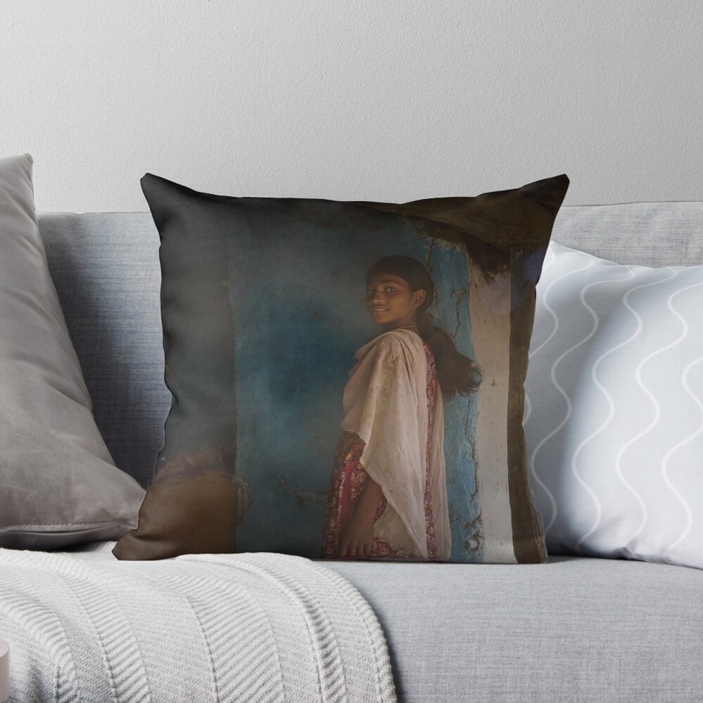 sunbeams Throw Pillow