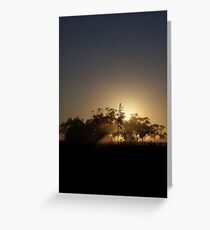Sunrise - Cranbourne West Greeting Card