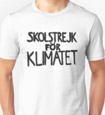 Greta-Klima-Zeichen Slim Fit T-Shirt