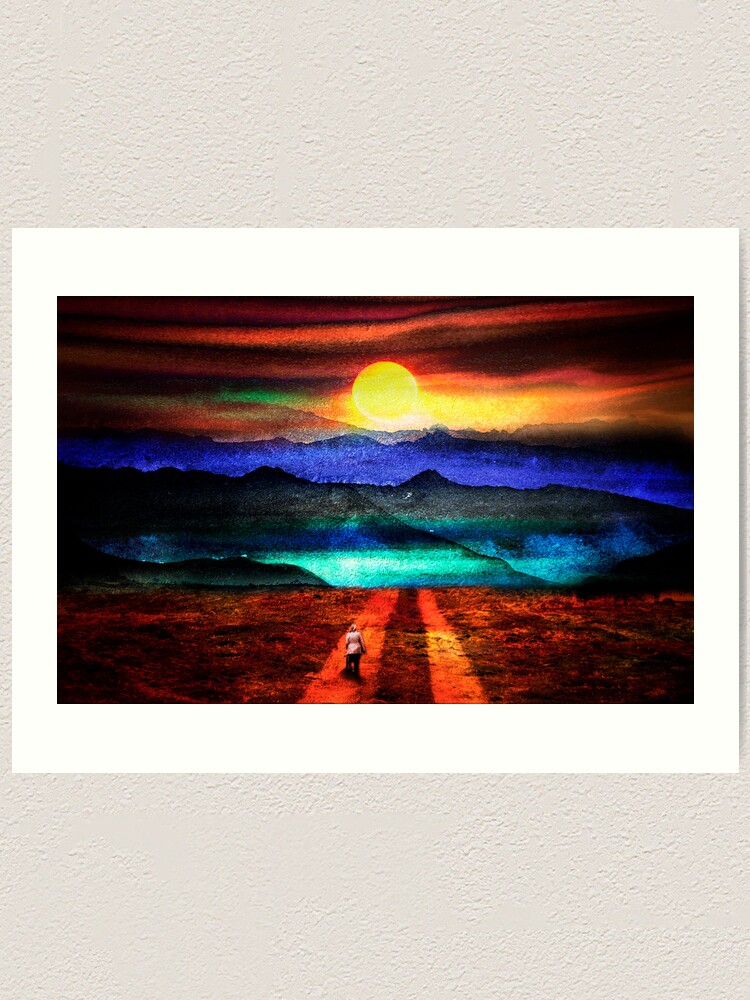 Alternate view of Going Home Art Print