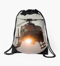ABC Helicopter Drawstring Bag