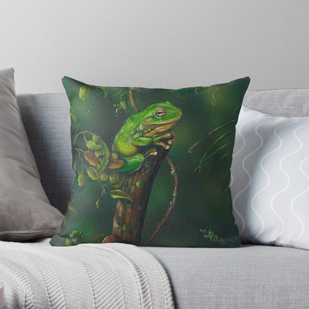 outdoor frog pillows