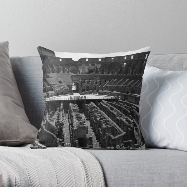 Colosseum, Rome Throw Pillow