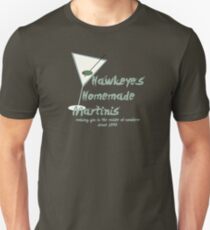 Hawkeye's Homemade Martinis Slim Fit T-Shirt