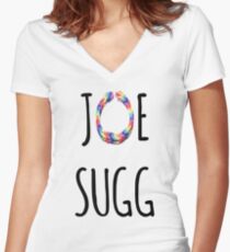 Loom Bands! Women's Fitted V-Neck T-Shirt