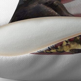 Alternate view of Warriors Flight Throw Pillow