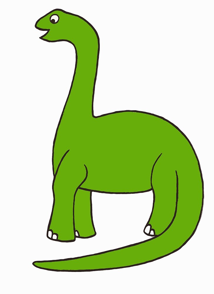 green apatosaurus