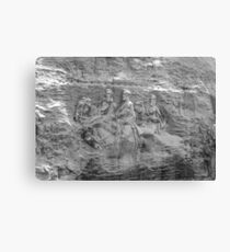 Stone Mountain 002 B&W Canvas Print