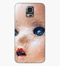 Funda/vinilo para Samsung Galaxy Cabeza de muñeca antigua