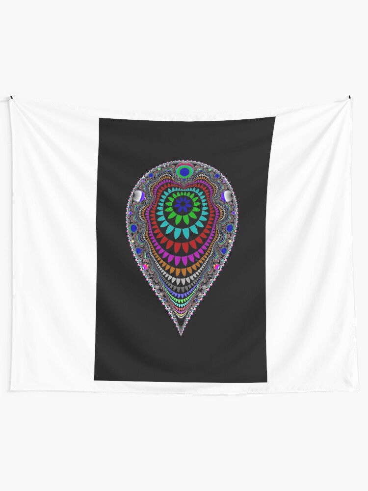 Alternate view of For Eva II Tapestry