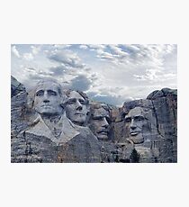 Four Presidents Photographic Print