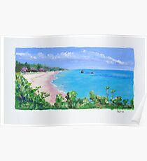 Warwick Long Bay, Bermuda Poster