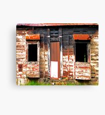 Delapidated House Canvas Print