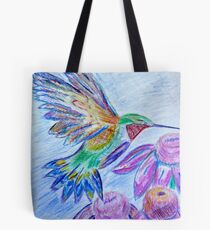Bolsa de tela La alegría de un colibrí