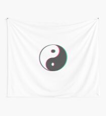 YinYang Transparent Tumblr Style Tapestry