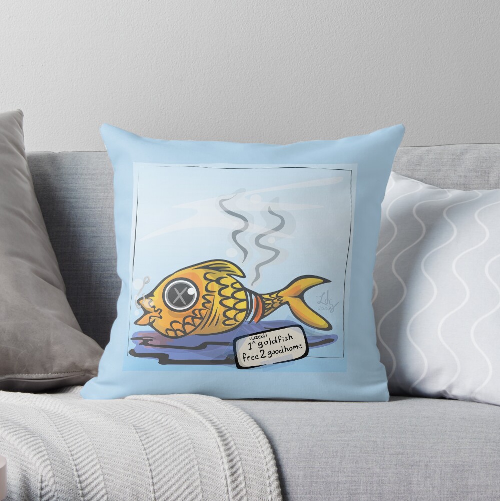 Free to a Good Home... Throw Pillow