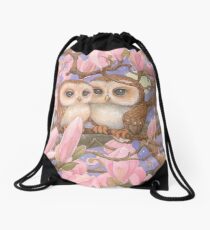 Love Owls Drawstring Bag