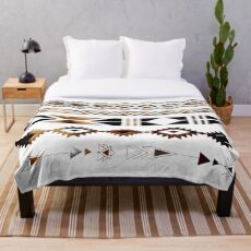 Manta Tribal Aztec Gold y Black Design