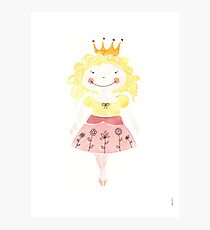 Blond Princess Photographic Print
