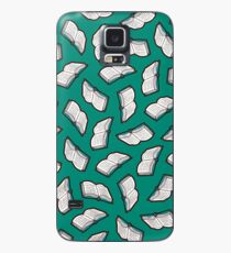 Modèle de lecture de livre en jade Coque et skin Samsung Galaxy