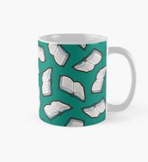 Bookish Lesemuster in Jade Tasse
