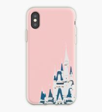 Magisches Schloss Millennial Pink iPhone-Hülle & Cover