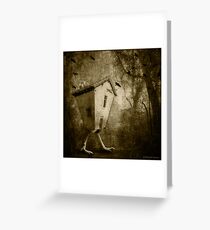 Baba Yaga Greeting Card