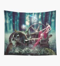 Goddess de Machina Natura Wall Tapestry